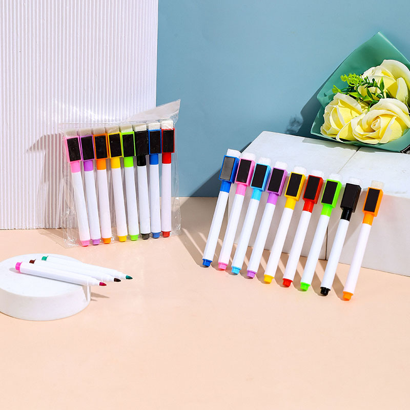 Children's magnetic erasable brush