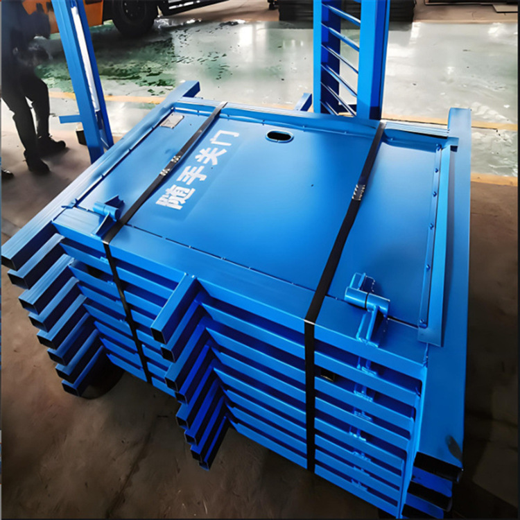 Minería totalmente automática sin presión puerta cerrada puerta de aire túnel puerta de aire puerta de bisagra precio