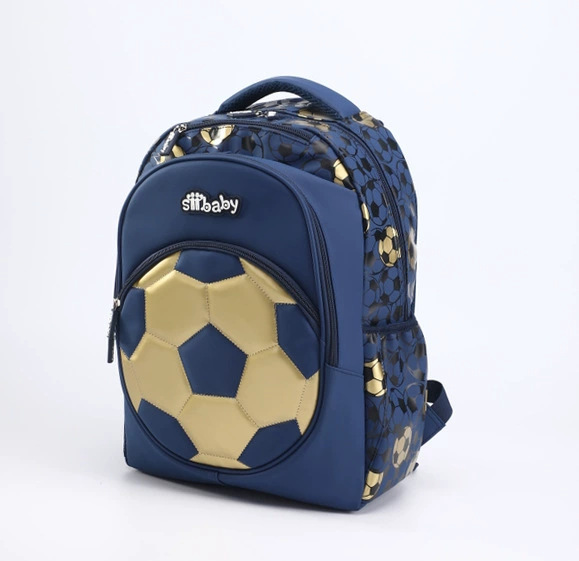 Mochila de fútbol transfronterizo mochila escolar de niños mochila de escolares de escolares de escolares de niños mochila de escolares de niños resistentes a la suciedad