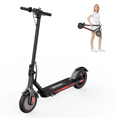 Electric Scooter Foldable 10inch Overseas Warehouse Wholesale High-Power Adult Mobility Scooter (Qatlanan elektrik skuterlər) - black