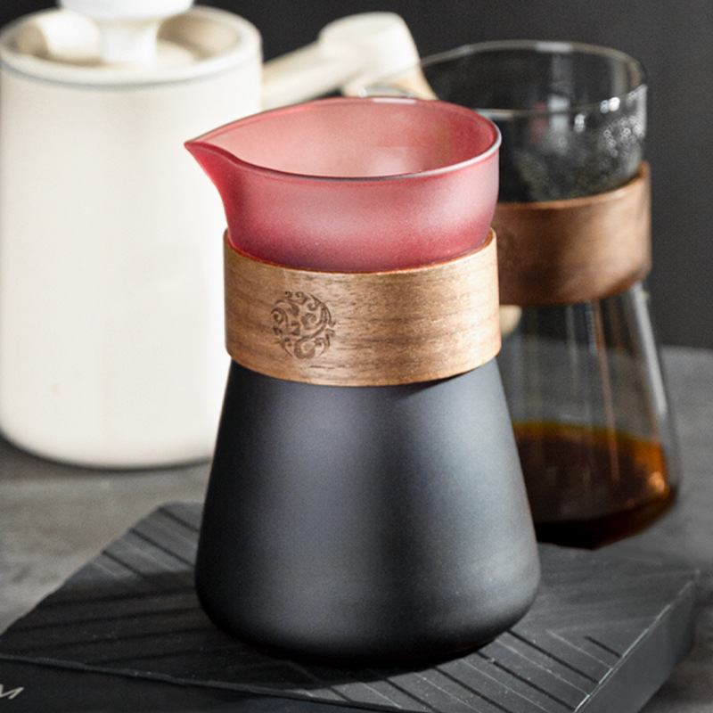 UFO inteligente taza de mano de filtro de café Taza de colores degradado de color compartir olla traje de café remojo Extracción de té haciendo