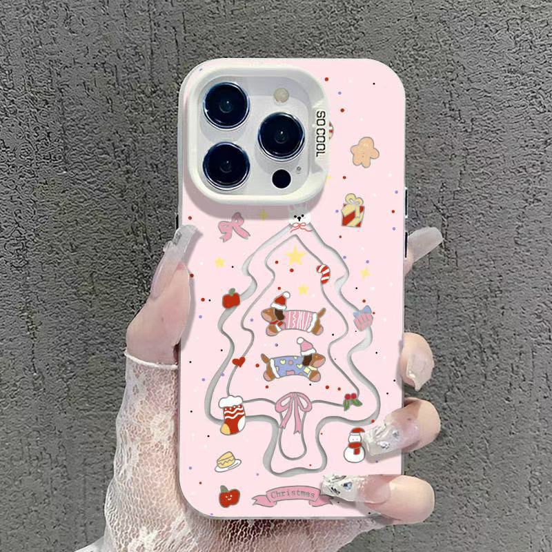 Nuevo cachorro de salchicha para iPhone 16 funda para teléfono móvil Apple 15promax/14/13pro12 chica/11