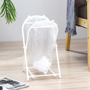 Convenient Support Frame, Simple Foldableable Garbage Bag Hanger, Handbag Holder, Kitchen Floor-Standing Garbage Rack to Collect the Name