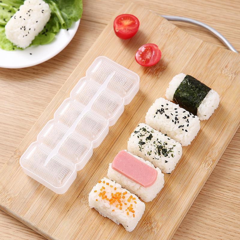 壽司模具創意軍艦飯團模具五連體DIY紫菜包飯便當壽司工具套裝