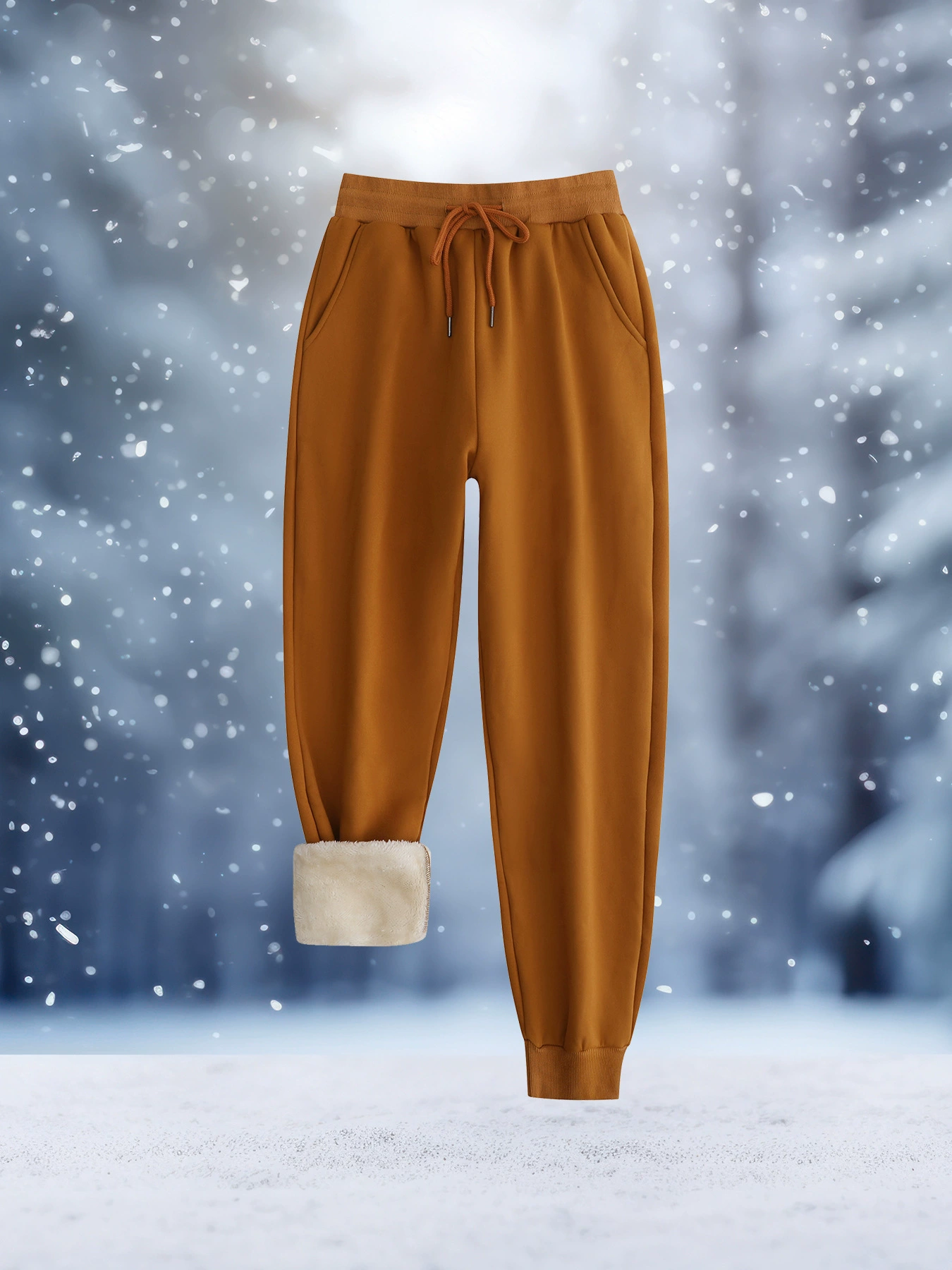 Sports velvet keep warm trousers, (Cross-border trading)