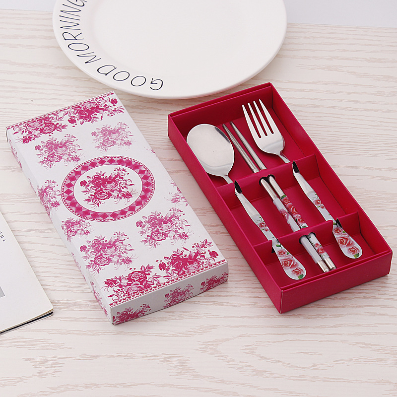 3 피스 핑크 장미