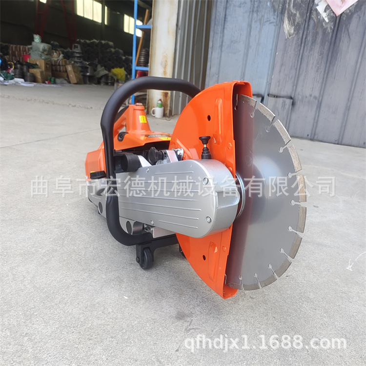 消防破拆救援切割锯 便携式汽油无齿锯 手提式内燃圆盘锯