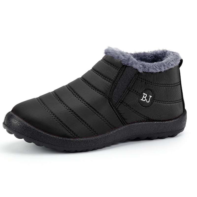 Botas de Nieve para Parejas Talla Grande de Poliéster y Felpa, Impermeables y Térmicas, para Invierno image 7