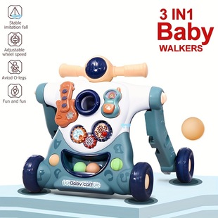 Baby Sit to Stand Learning Walker 3 in 1 Baby Walker for Cross-Border
