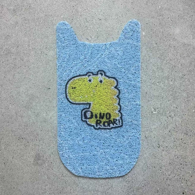 Electric vehicle foot mat mat TDT094Z waterproof wire - yellow-dinosaur-no-9-v30c