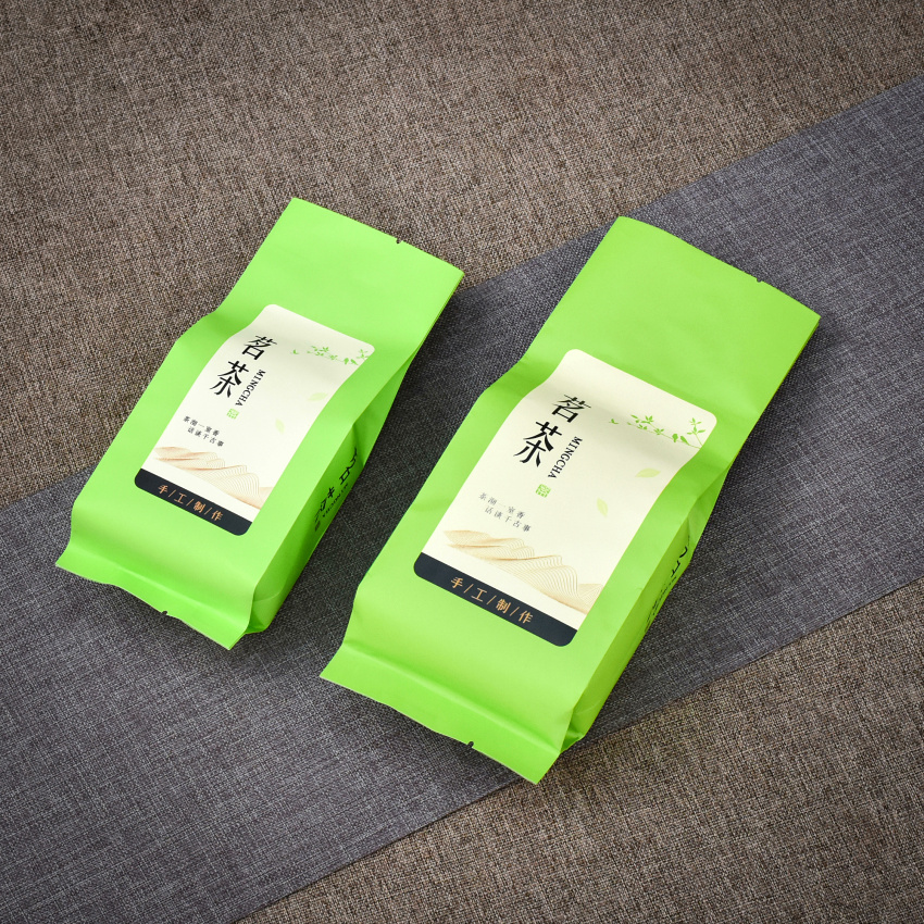 茶叶包装袋加厚铝箔内袋通用二两半斤散茶热压封口袋红绿茶内膜袋