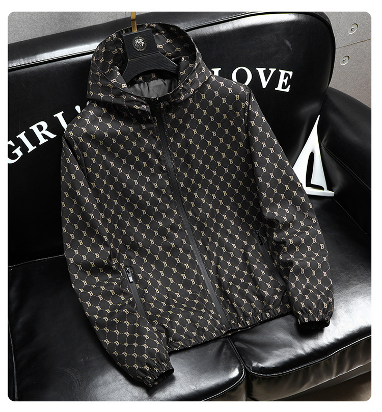 Men's Hooded Jacket Lightweight Sun Protection Sunproof Outerwear_voghion.com