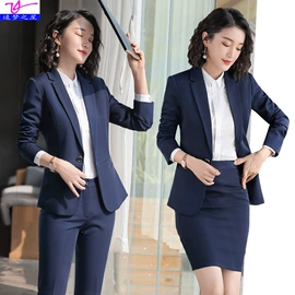 职业女裤套装;职业女裙套装;小西装