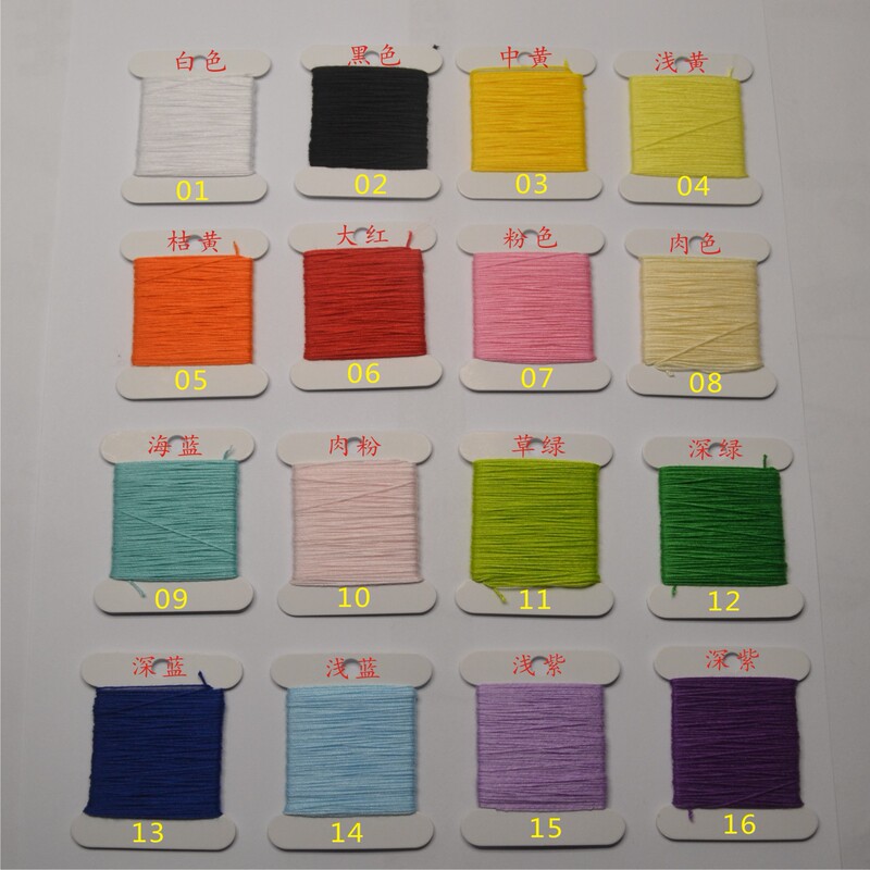 Wire plate cross stitch thread DIY handmade thread monochrome thread sewing thread toy thread hand thread insole thread winding board