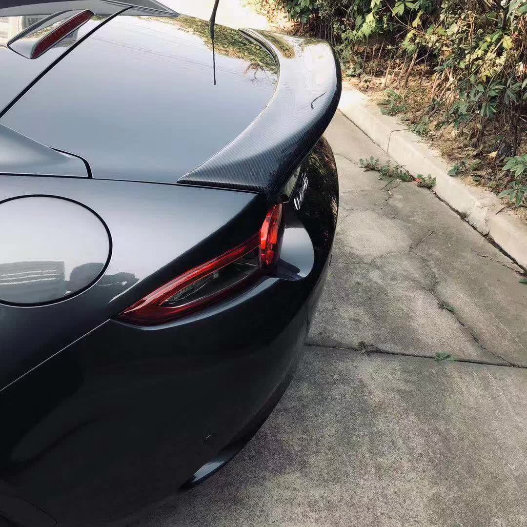 Suitable for 16-24 Year Mazda Max-5 Carbon Fiber Rear Wing Adhesive Type Rear Wing Mx-5 Carbon Fiber Rear Wing