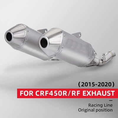 pipe modification CRF450R 450RX: Exhaust pipe
