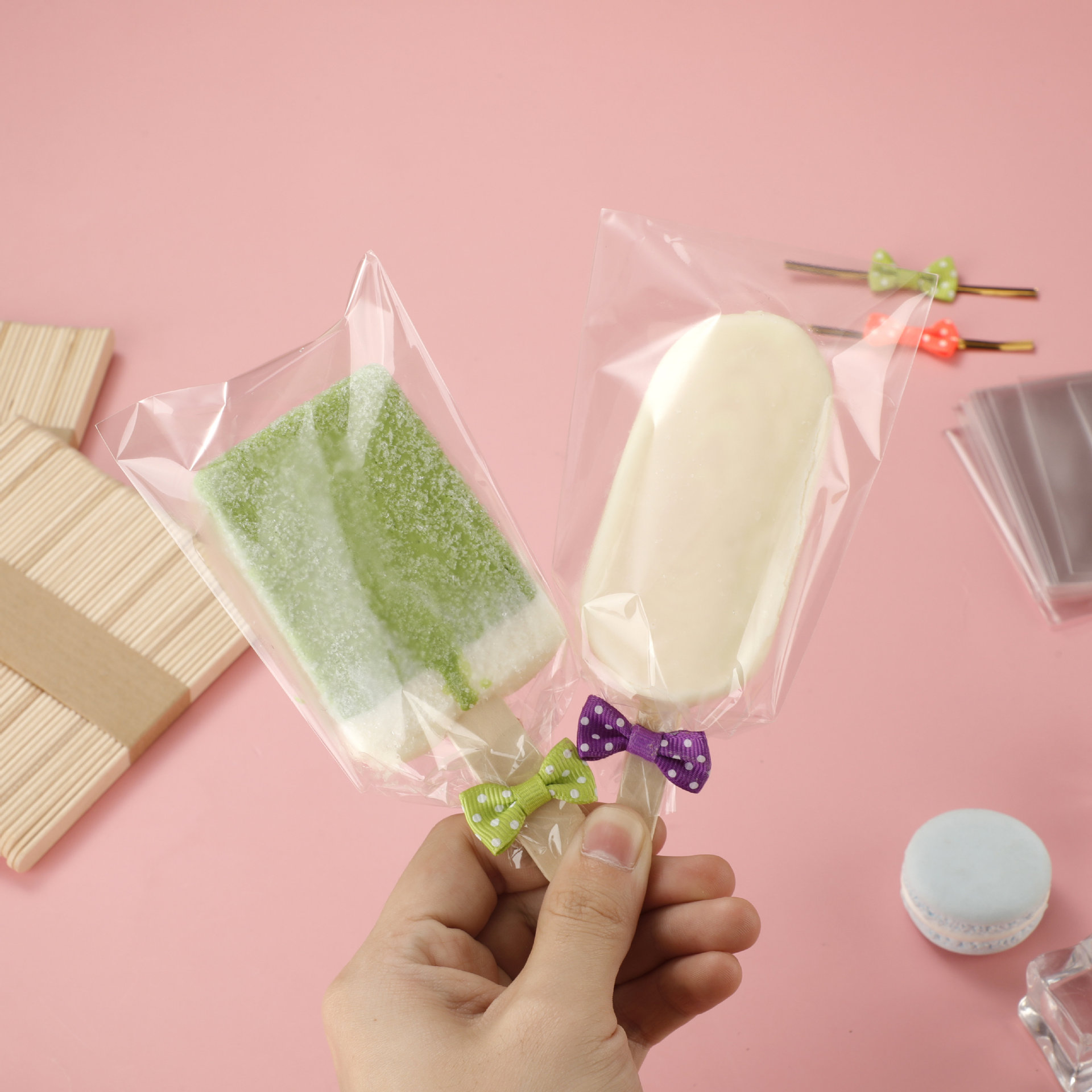 廠家批發手工冰棒袋透明雪糕包裝袋老冰棍包裝冰棒冰棍袋雪糕袋