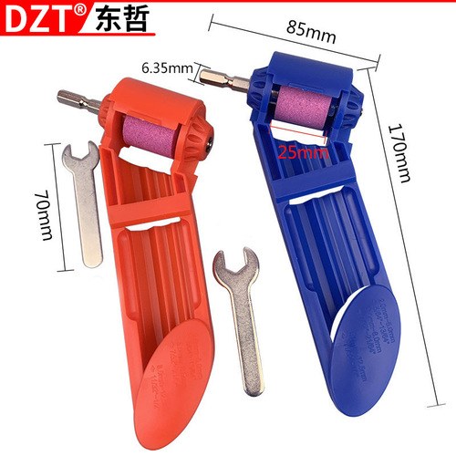 Drill grinder, portable electric drill grinder, drill bit grinder, ordinary iron straight handle twist drill drill bit grinder