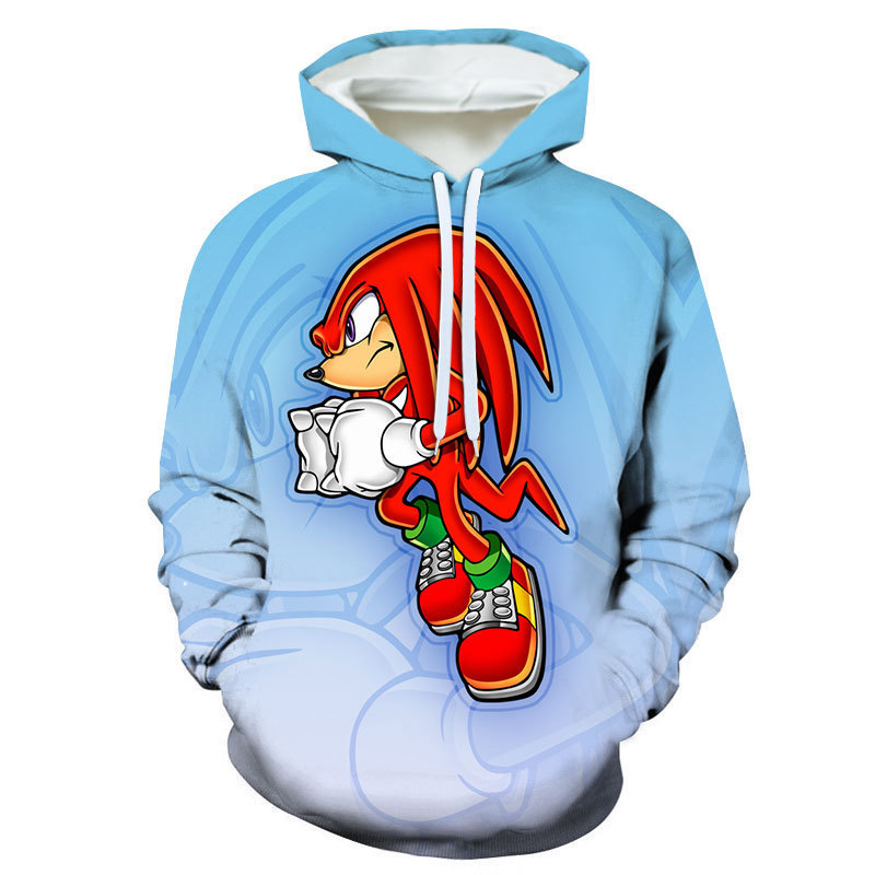 Amazon Spring and Autum Kidsren's Sweatshirt 3D Digital Printing Hoodie Sonic Peripherals Source Factory Direct Sales Amazon Spring and Autum Kidsren's Sweatshirt 3D Digital Printing Hoodie Sonic Peripherals Source Factory Direct Sales