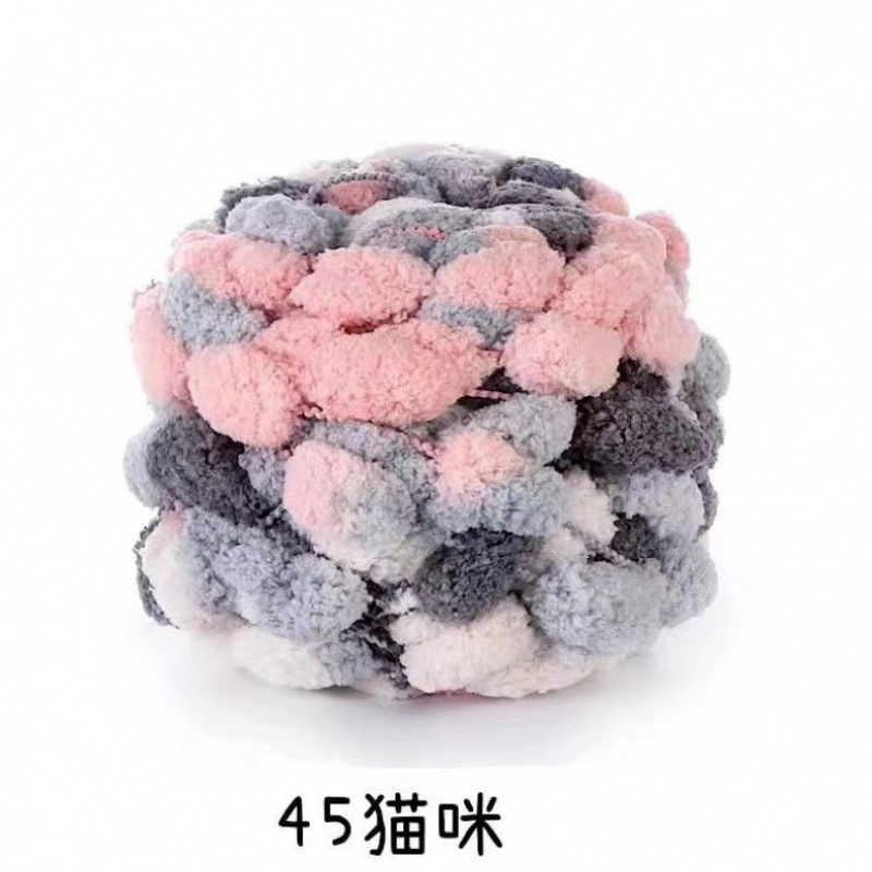 hilo gran perla al por mayor hilo trenzado manta bufandas hilo bola bola lana diy mano cojín hilo