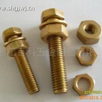 供应不锈钢螺栓 碳钢螺栓 铜外六角螺栓