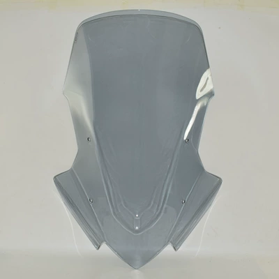 Suitable for Yamaha T-MAX 560 XP 22-24 modified motorcycle to raise the front windshield (Motorcycle front windshield) - smoke-gray