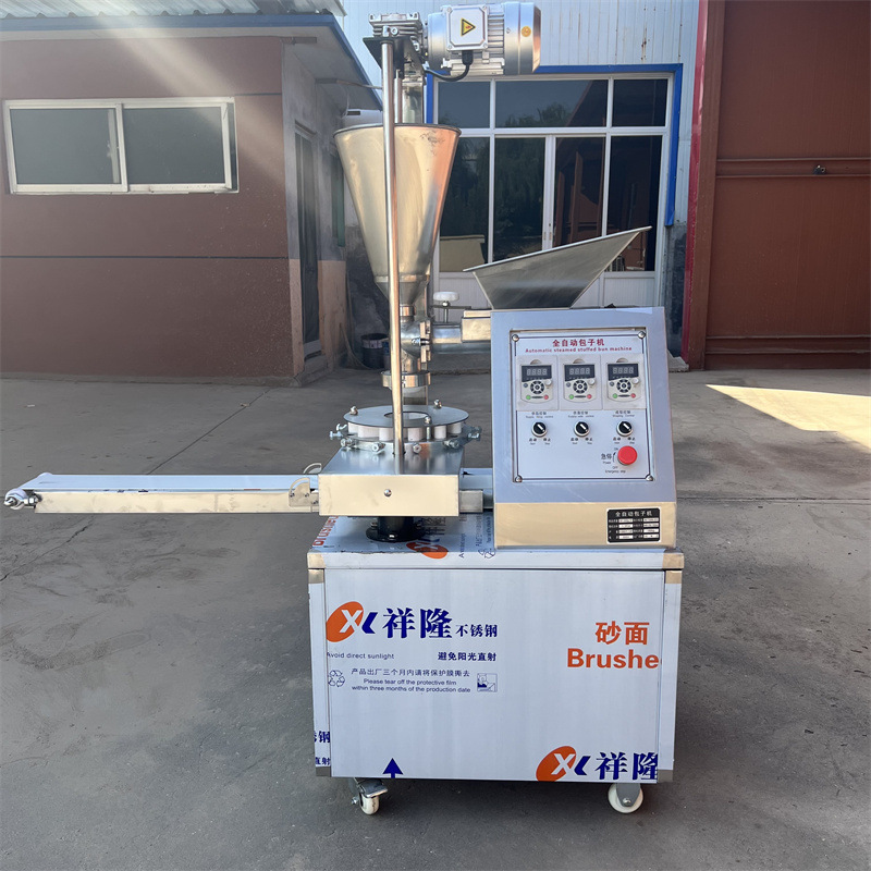 商用仿手工包子机 新型台式豆沙包糖角馒头机 馅饼月饼成型机