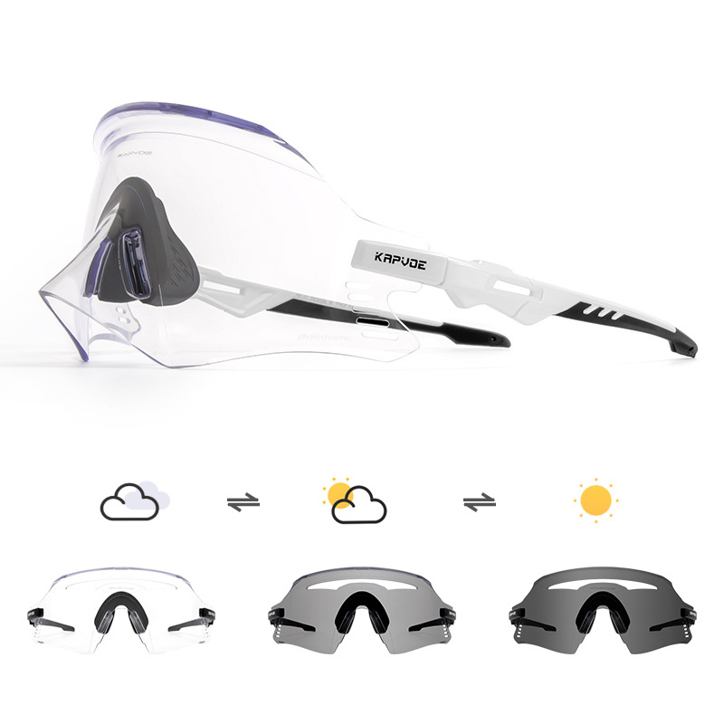 Gafas Fotocromáticas de Ciclismo TR90 Fotocromático, Protección Ocular para Ciclismo de Montaña y Carretera image 4