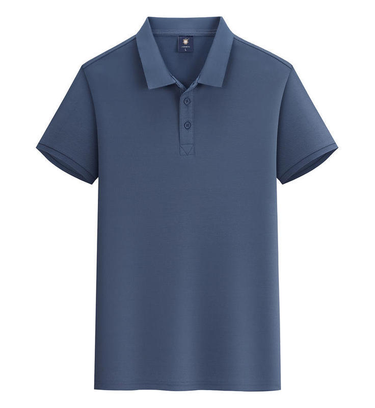 Poloシャツカスタム印刷刺繍ロゴ半袖長パイル綿襟作業服活動poloシャツ対外貿易tシャツ|undefined
