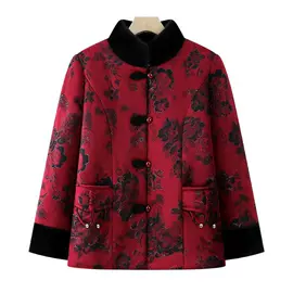 中老年外套;女式毛呢外套;中老年棉服