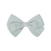 Cloth with bow, children's hairgrip, cute hair accessory, suitable for import, European style, wholesale