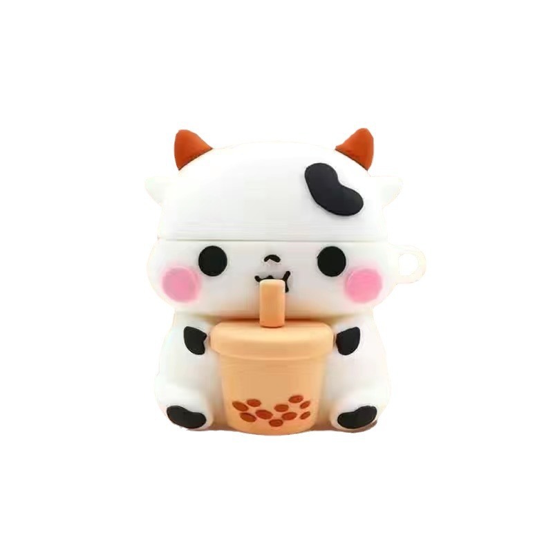 苹果AirPods1/2/3/4代硅胶保护套AirPodsPro2代四/五代卡通保护壳|undefined