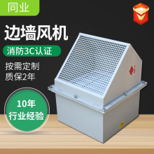 批发方形壁式轴流风机送风机 DFBZ 低噪音玻璃钢防爆边墙风机