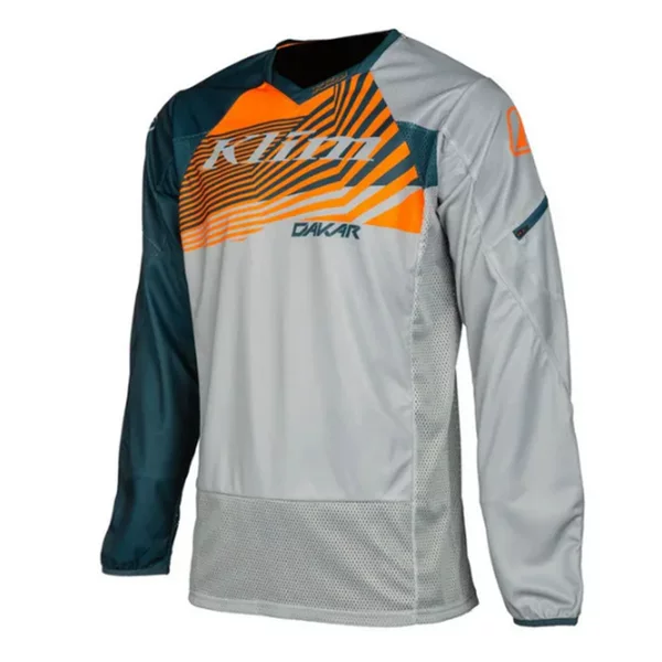 KLIM New Cross-Country Motorcycle Riding Suit Quick-Drying T-Shirt Mountain Long-Sleeved Quick-Drop Suit Loose Sunscreen Breathable Suit