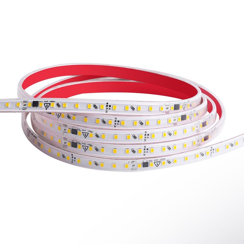 Cinturón de lámpara LED al aire libre 220v sin conducción super brillante autoadhesivo de alto voltaje lineal al aire libre barra de lámpara impermeable exhibición interior