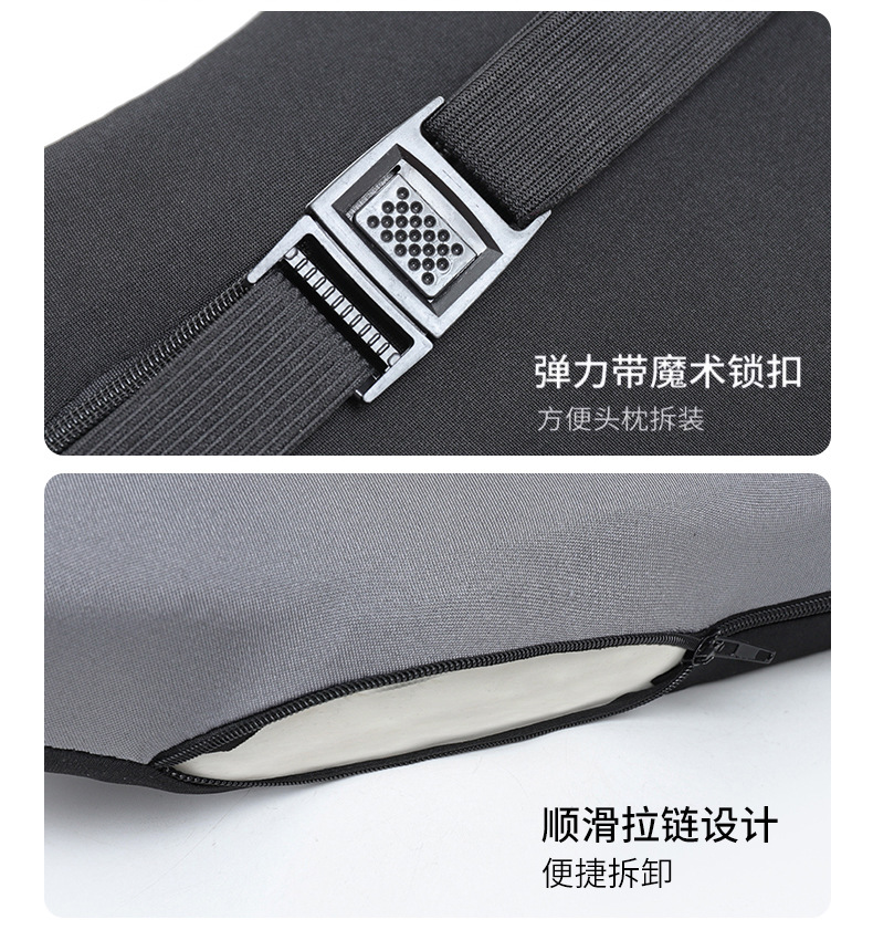 Cross-Border Car Lumbar Support Cushion, Car Seat Lumbar Pad, Backrest Cushion, Car Headrest, Neck Pillow