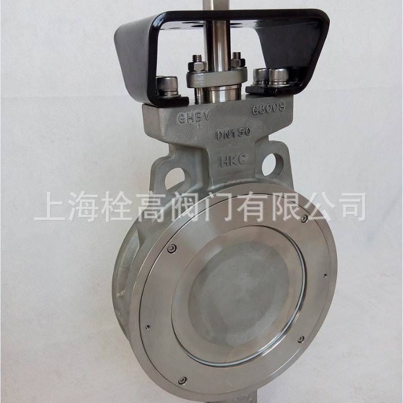 D672F-16P气动双偏心高性能不锈钢蝶阀 不锈钢气动偏心高性能蝶阀