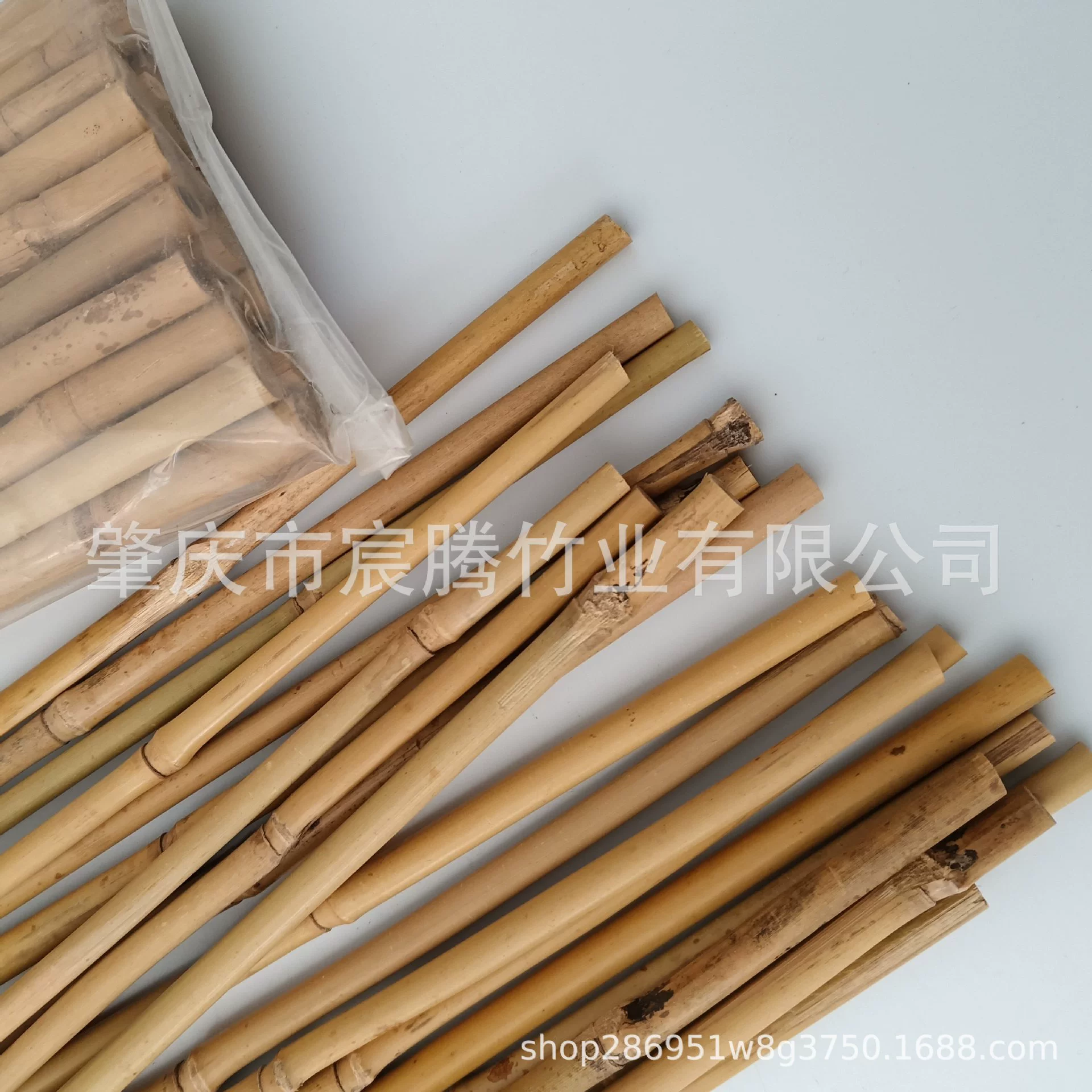 Amazon Костюм Бамбуковые палочки 20 в сумке 40 см для трансграничной электронной коммерции Белый бамбук