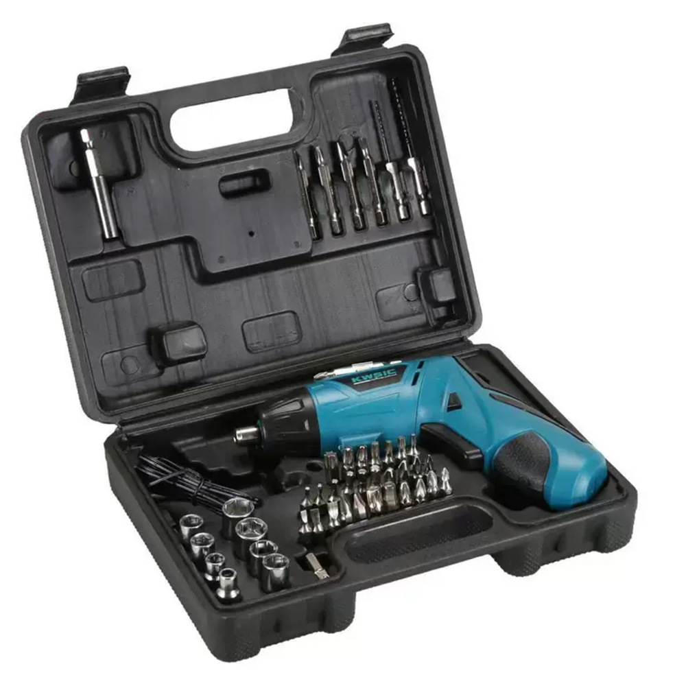 小电动螺丝刀 可变形手电钻 电动螺丝批电动螺丝刀折叠套装