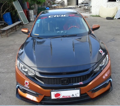 modified accessories cover fender, Spoiler - 16-21-civic-area-model-cover
