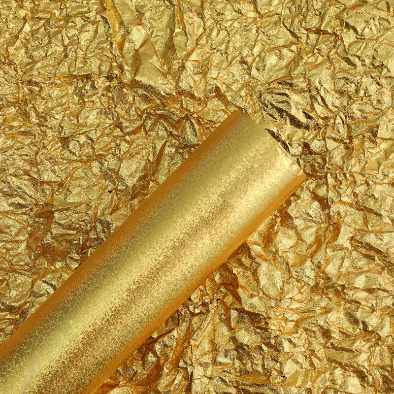 Huaxi paquete de papel de estaño plateado flor de chocolate buquete de flores hecha a mano diy papel de estaño florista florista