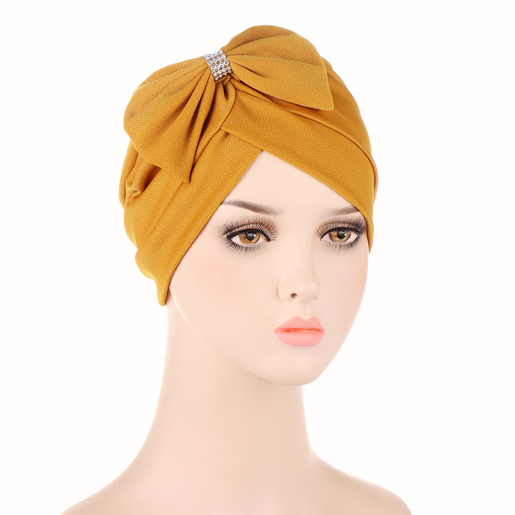 AliExpress 새로운 멀티 컬러 Gruffle 활 패션 거북이 모자 크로스 큰 활 다이아몬드