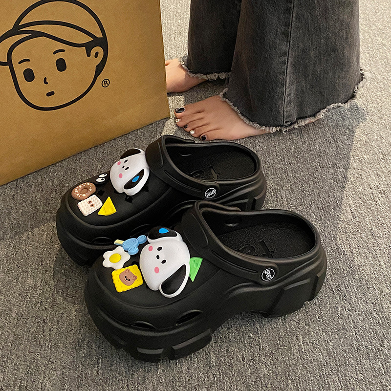 검은 개 머리 쿠키