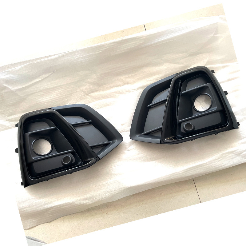 Suitable for 2021-2024 Audi SQ5 fog lamp frame Q5 Sline sports front bumper fog lamp grille cover