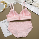 Тонкий бюстгальтер без косточек для школьников, комфортный бюстгальтер пуш-ап, нижнее белье, штаны