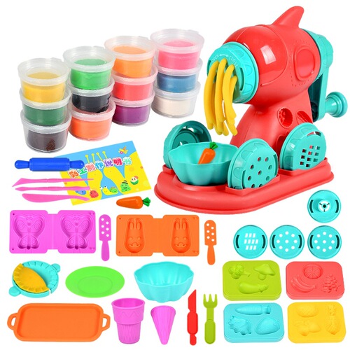 B70 Fruit Noodle Machine Gift Clay Children Set DIY Toy Creative Clay Noodle Machine Gift