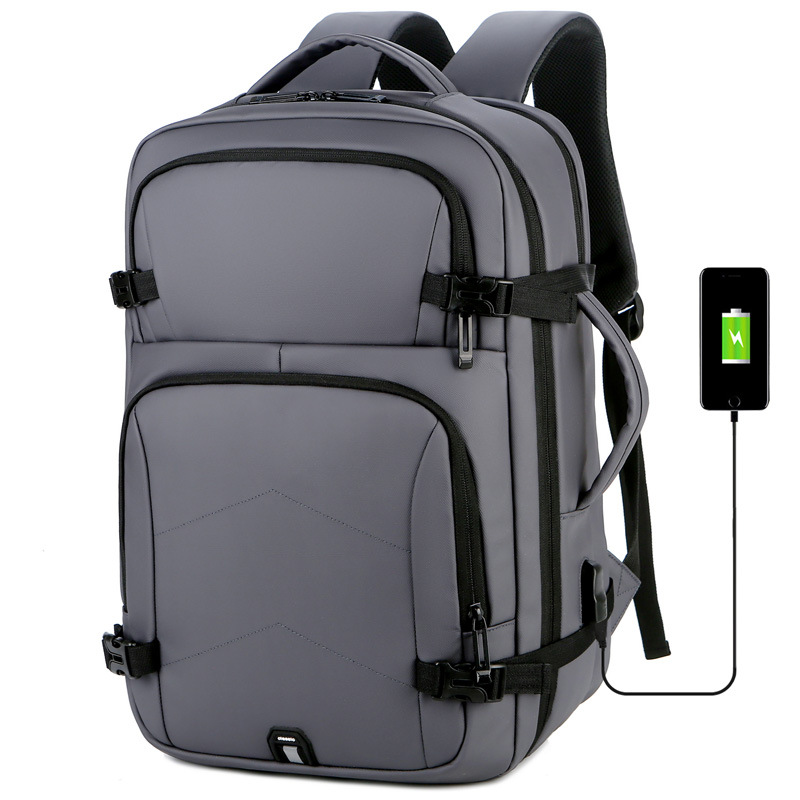 Mochila de negocios de moda transfronteriza nueva mochila de viaje de ocio multifuncional duradera bolsa de computadora impermeable de gran capacidad