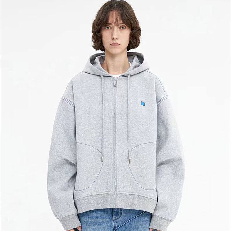 ADER Autumn new pattern Easy leisure time lovers coat The chest Box Hooded Hoodie A small minority Chaopai T-shirts Sweater