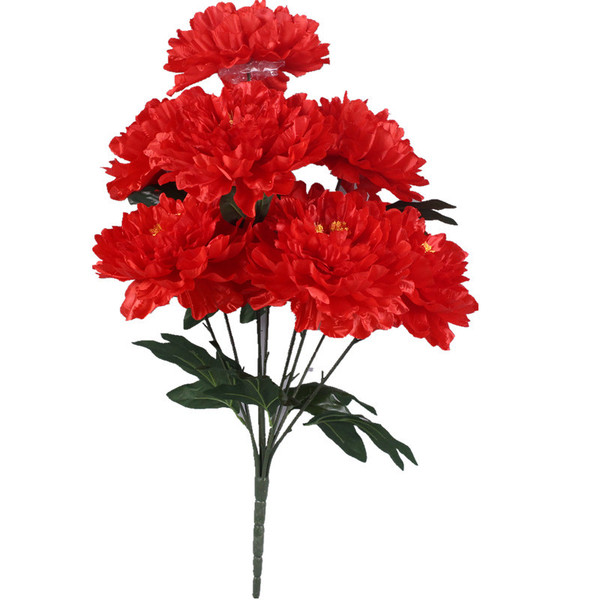 Simulation peony bouquet 9 heads of big peony 70 cm decorative…