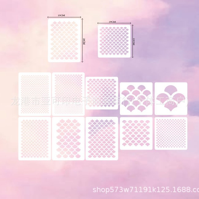 유백색 10개 세트